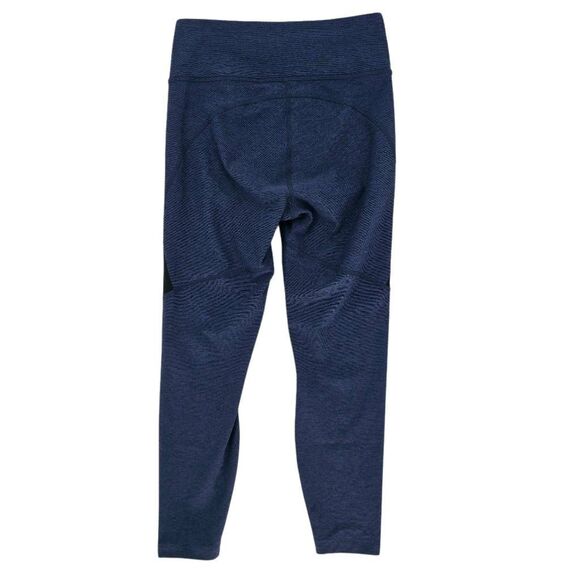 Outdoor Voices Warm-Up Cropped Leggings Black Blue XS - Picture 2 of 4